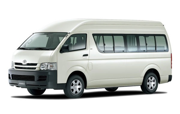 toyota hiace 11 seater van